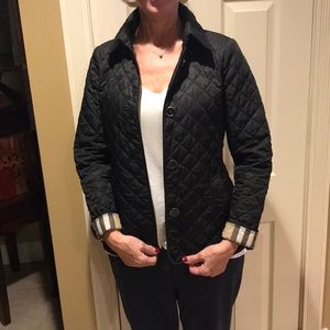 burberry brit jacket quilted